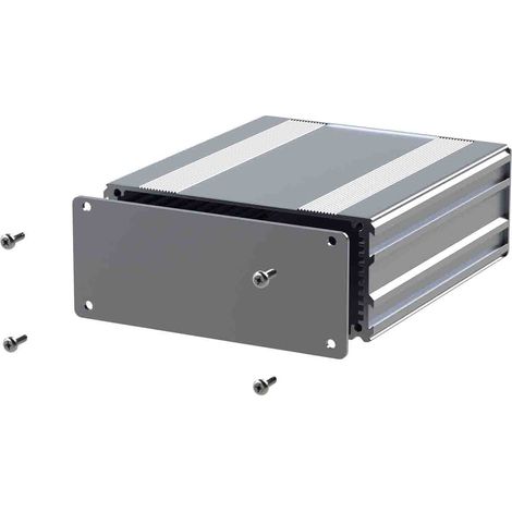 Boîtier d'instrumentation RS PRO en Aluminium anodisé Argent, dim. ext. 160 x 108.5 x 45mm ( Prix pour 1 )