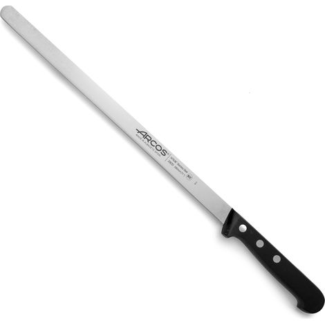 Couteau à jambon Arcos Universal 282004 en acier au nitrum, avec Mango en polyoxyméthylène et lame de 29 cm dans un étui. (1/5)