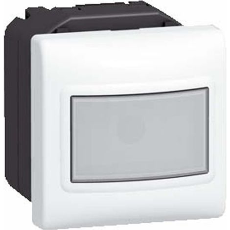 Interrupteur automatique sans neutre 2 modules blanc