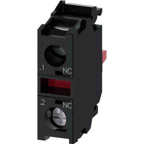 Módulo de contacto Siemens Sirius ACT 3SU1 1NC bornes de tornillo 3SU14001A101CA0