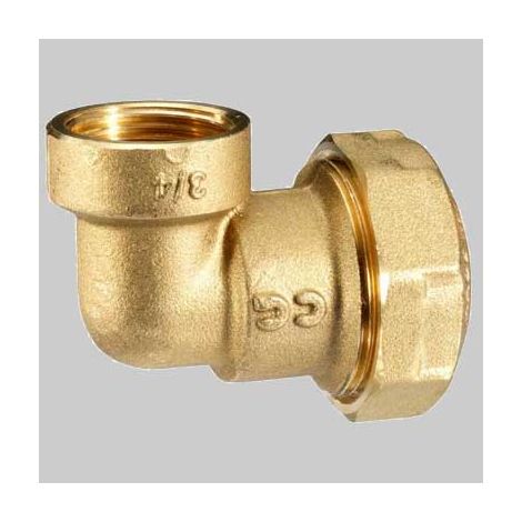 Raccordo Gomito Femmina PE Anello Resina 32 x 1 Cg Cavalletto