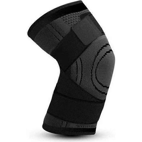 Genouillères de compression, genouillères pour l'arthrite, soutien articulaire, protection sportive, volley-ball, gym, noir