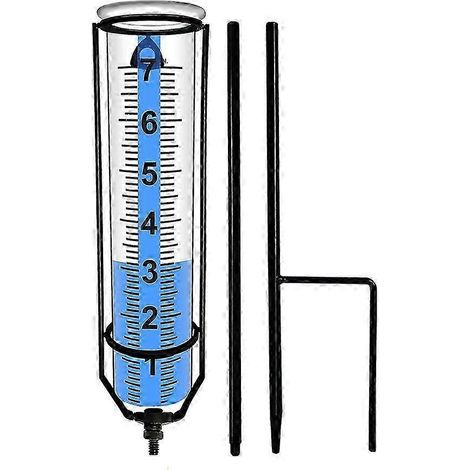 Pluviomètre, pluviomètre d'extérieur antigel, modèle le mieux noté, pluviomètre de jardin avec piquet, pluviomètre décoratif fg2025031700452 (1/5)