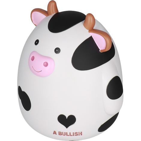 Tirelire Enfant Mignonne en Forme Animale, Design Cartoon et Texture Douce, Idée Cadeau (1/5)
