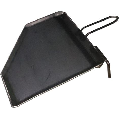 plancha asar giratoria de acero 4 mm para chimenea de 35 x 35