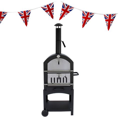 Outdoor Pizza Oven, Peel & Union Jack Bunting (1/5)