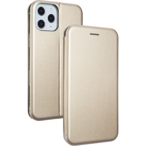 Funda magnética Beline Book para iPhone 12 Pro Max de 6,7 pulgadas, color oro/oro