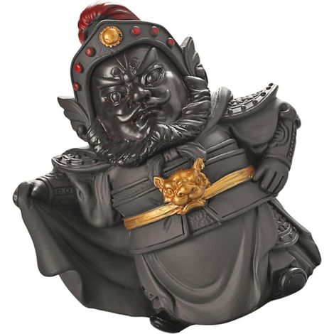 Color-Changing Resin Tea Pet Figurine for Birthdays - Guan Chic Model - Delicate Lines for Tea Table Decoration (1/5)