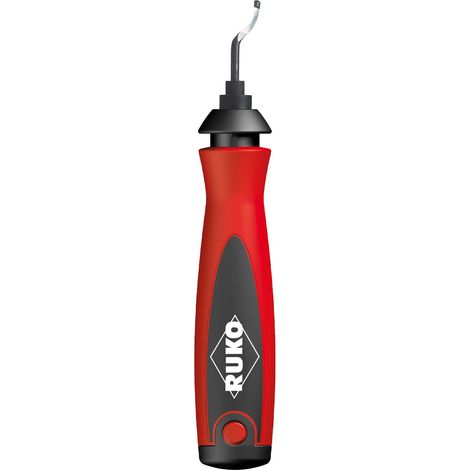 RUKO  desbarbador  de  bordes  con  hoja  HSS  -  2  piezas  -  107050 (1/2)