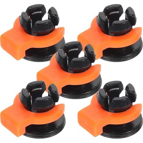 1 Set Clip pour Imprimante 3d et Collier de Serrage pour Tube en Plastique, Fixation Stable, Installation Facile, Compatible Tube Diamètre 4mm (1/5)