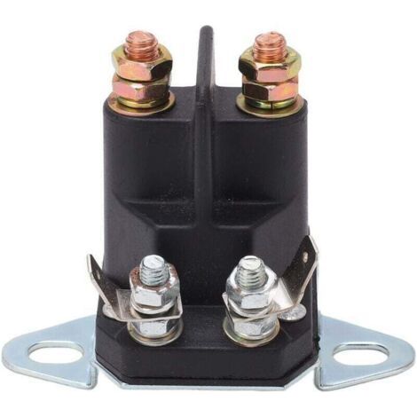 Relè solenoide di avviamento, relè di avviamento per tosaerba, ricambi, accessori per trattorini da giardino, 12 V (1/4)