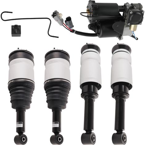 4x Federbein Luftfederung + Kompressor for LAND ROVER Discovery 3 4 Federung (1/5)