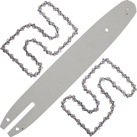 Épée pour Stihl + 2x chaîne 12" 30cm 1,1mm 3/8LP 44TG 7T A074 MAMUTH (1/5)