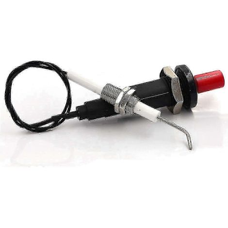 Allumeur de barbecue à bouton-poussoir piézo avec électrodes d'allumage universelles de 30 cm (1/5)