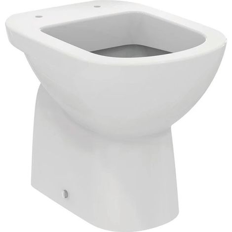 Ideal Standard I.LIFE A vaso a terra, scarico a pavimento a S, senza sedile, colore bianco finitura lucido T467201 (1/5)