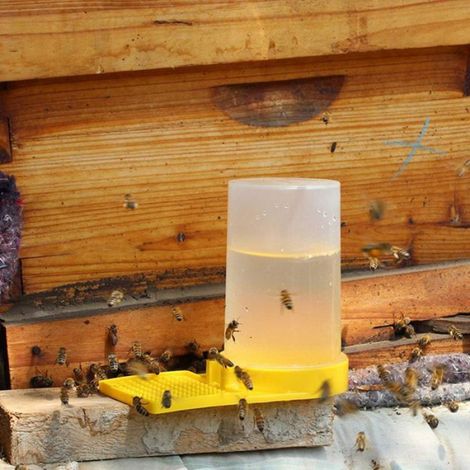 Distributeur Eau pour Abeilles – Nourrisseur Ruche Plastique 3 Pièces (1/5)