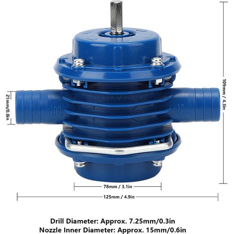Elektrische Bohrmaschine, Wasserpumpe, Wassersaugmaschine, Wasserpresse (1/5)
