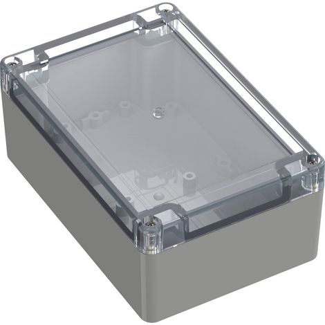 TRU COMPONENTS TC-10860788 Universal-Gehäuse 150 x 100 x 60 ABS-PC Lichtgrau 1 St. (1/2)