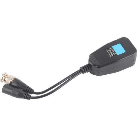 1 Paire de Balun Vidéo BNC Passif pour CCTV avec Connecteur RJ45