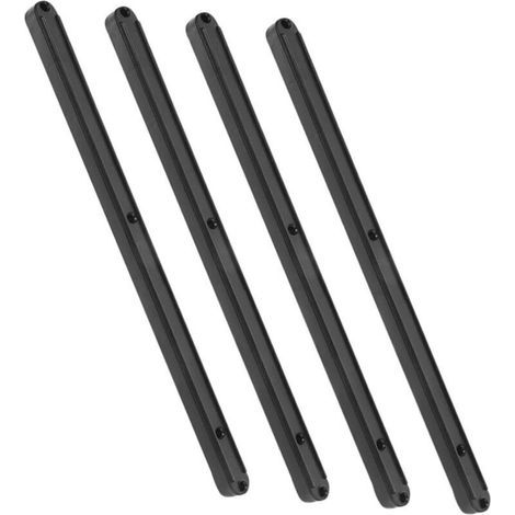 Lot de 2 glissières de tiroir robustes : pièces de rechange pour glissières de tiroir de meubles de cuisine. Installation facile et silencieuse pour la cuisine, le bureau et les meubles.