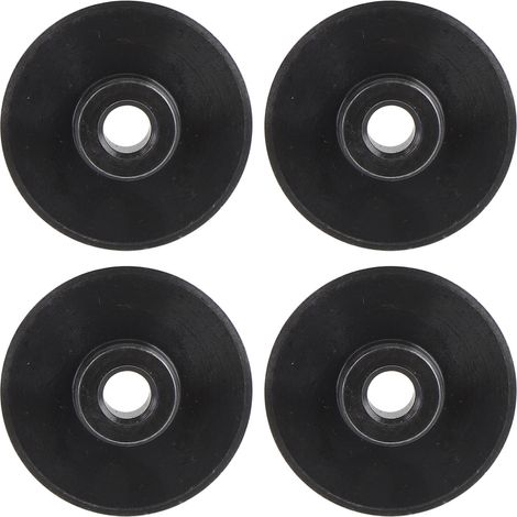 Lot de 4 disques de coupe-tubes de rechange en acier au manganèse 27 x 6,3 x 5 mm pour tubes en cuivre ultra-fins. (1/5)