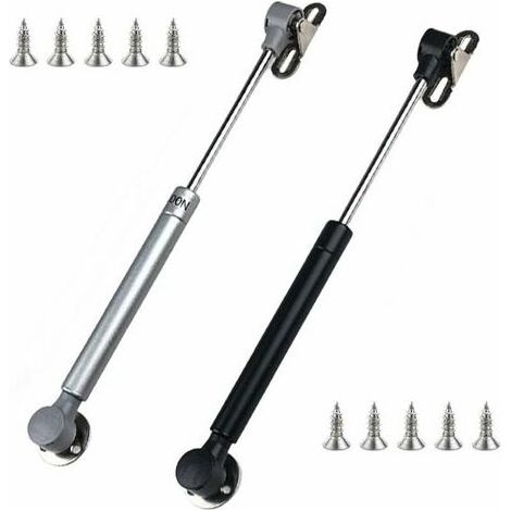 Tigrezy Vérin à Gaz 2PCS 100N Verin Hydraulique Ressort Amortisseurs à Gaz Bras Pneumatique Vérins