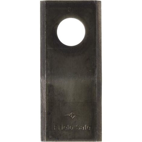 Cuchilla izda./dcha. de segadora 108 x 48 x 3 mm orificio di谩metro 21 mm adecuada para Galfre/New Holland (paquete de 25 (1/3)