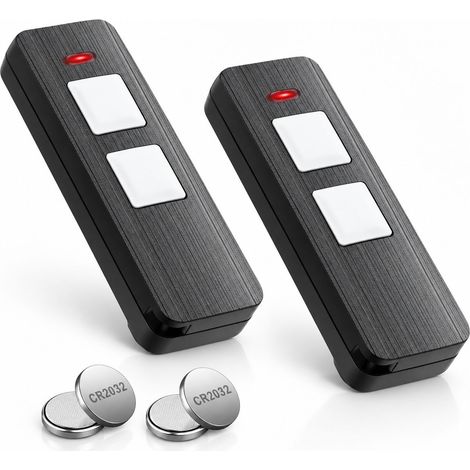 Télécommande Garage 868 MHz 2 Canaux Rolling Code Compatible Sommer S10019-00001 4018V000 Lot de 2 (1/5)