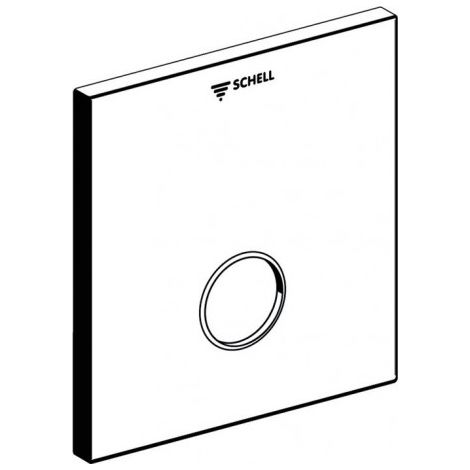 Plaque frontale LINUS SC-M pour douche UP, 180x180, acier inoxydable