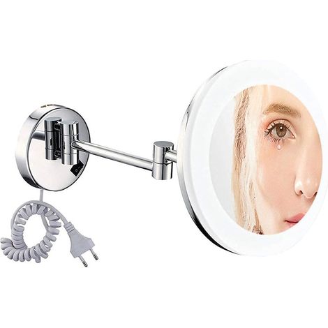 Products Bathroom Wall Mounted Makeup Mirror Magnifying Wall