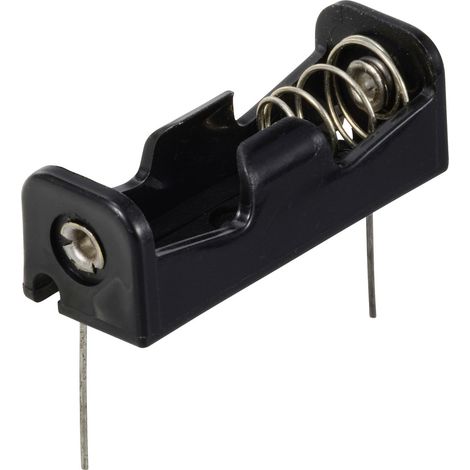 TRU COMPONENTS TC-13220732 Batteriehalter 1x Lady (N) Kontaktpole (L x B x H) 36 x 13 x 12 mm