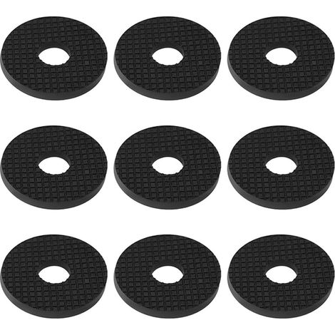 EMSea 100pcs Rubber Washers M8 Flat Rubber Washers Round Sealing Washers 25.8mm Outer Diameter x 8mm Inner Diameter x 3mm Thickness for Plumbing (1/3)