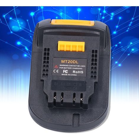 Battery docking station with ABS casing, MT20DL power connector conversion tool (1/5)