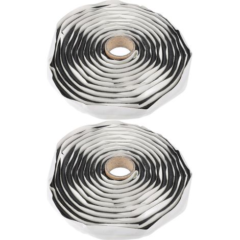 Lot de 2 bandes d'étanchéité pour voiture, ruban en caoutchouc butyle, bandes butyl multi-usages (1/4)