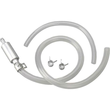 Kit de purge d'embrayage moto comprenant un tuyau flexible étanche avec clapet anti-retour unidirectionnel et un tuyau de purge de freins. (1/5)