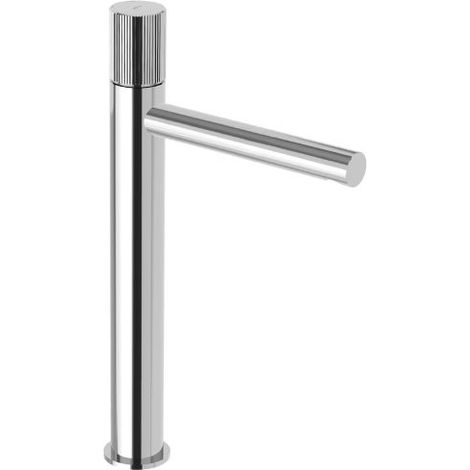 Miscelatore lavabo Jo alto senza scarico in ottone cromo
