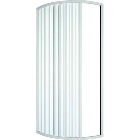 Box doccia semicircolare asimmetrico Tina Lux 70x90 cm sx (1/3)