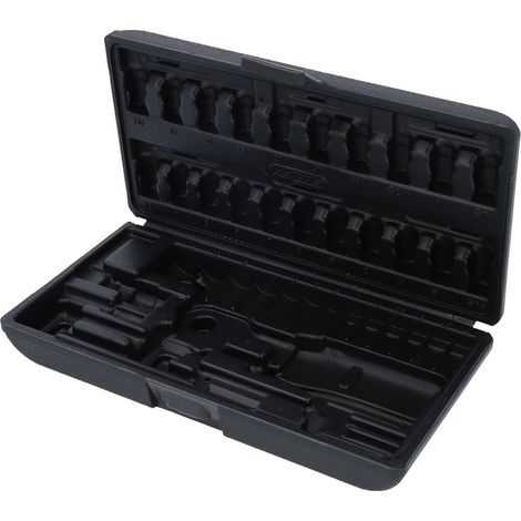 Coffret vide en plastique 911.0646 – Rangement durable pour outils – Couleur noire – Poids léger 210g – Compatible avec accessoires Kstools (1/4)
