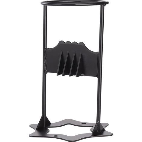 Séparateur de bûches manuel, fendeur de bois à main, diviseur de troncs pour cheminée, outil de coupe de bûches en acier robuste, usage extérieur, taille unique. (1/5)
