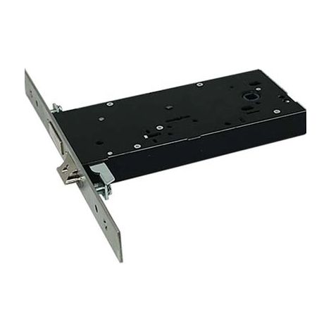 SERRATURA METALLO INFILARE 5960 OMEC B.Q INOX F.MM 25 DM M4 TRIPL+SCR H.MM 82,5 E.MM 90