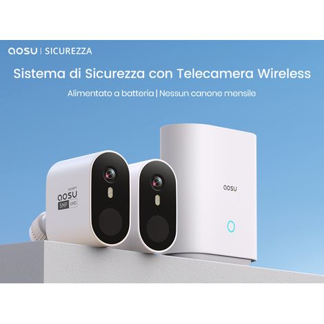 Aosu C6S-2H C6S0.WAEU02000 WLAN IP Kit videocamere sorveglianza 2560 x 1920 Pixel (1/5)