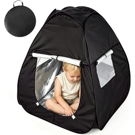 Tente Sensorielle pour Que Les Enfants, Pop Up Tente De Jeu pour Enfants, Tente Enfant Cabane Intérieur Exterieur, Coin Sensoriel Aide avec Autisme pour La Maison Ou L'École