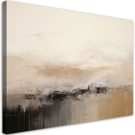 Tableau déco Abstrait Lofts Beige 100x70 (1/5)