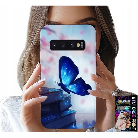 Custodia per Samsung Galaxy S10 Plus - farfalla blu, farfalla, motivi da donna (1/5)
