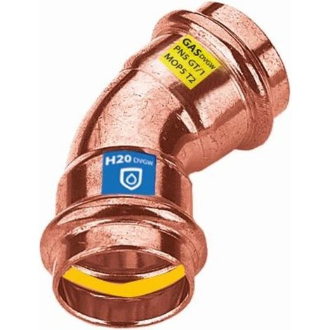 Coude 45° 18 mm I/I combiné Frabo DVGW