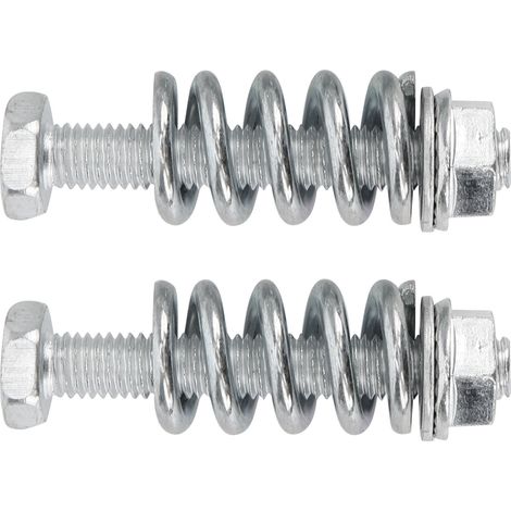 Kit de réparation d'échappement 8 pièces comprenant boulons, écrous, ressorts et joints, accessoires automobiles en acier (1/5)