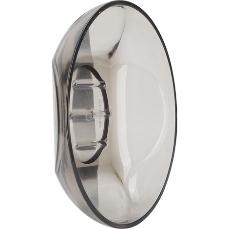 Porte-savon en PS, sans perçage, facile à nettoyer, avec couvercle et système d'évacuation de la graisse, pour salle de bain et toilettes. (1/5)