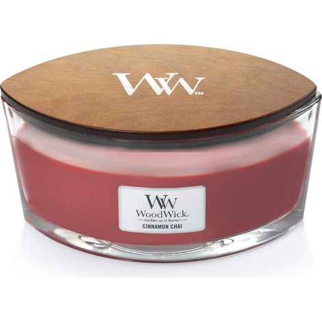 Candela WoodWick Cinnamon Chai 453,6 g Ellipse (1/4)