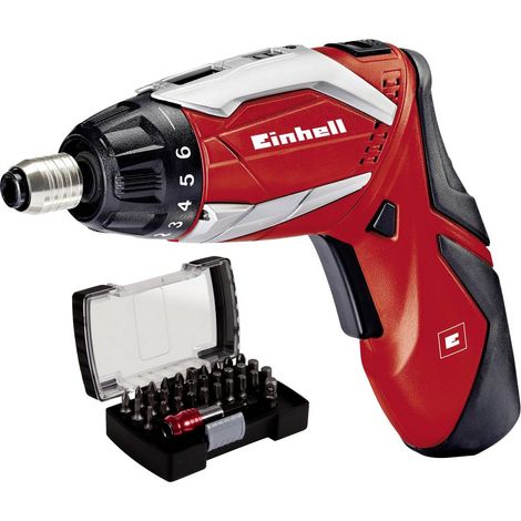 Einhell – Visseuse sans fil 3.6V – Batterie Li-Ion 1500mAh – Couple 3.5Nm – Réglage 7 paliers – Accessoires inclus – Pour espaces confinés (1/10)