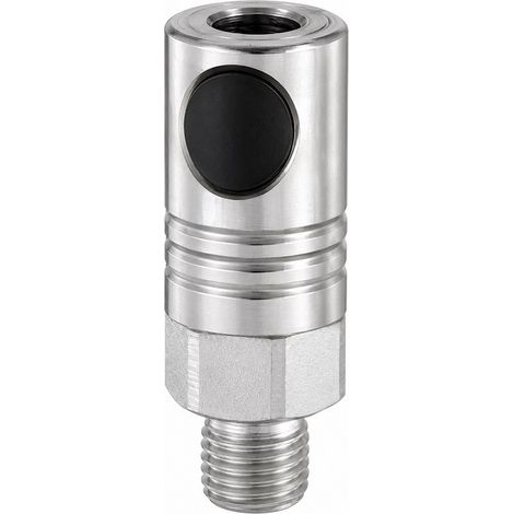 COUPLEUR FILETÉ MÂLE CYLINDRIQUE À PROFIL STAUBI SÉCURITÉ CSM D6 1/2G - PREVOST - CSM061153